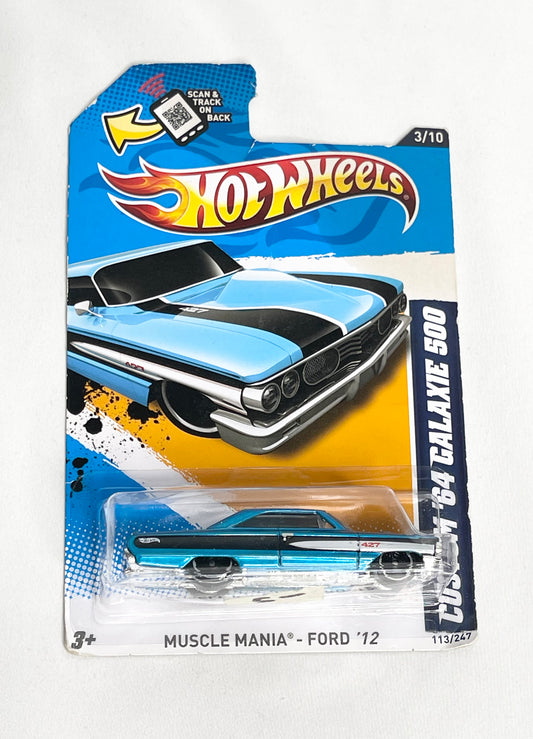 Hot Wheels Custom ‘64 Galaxie 500 Muscle Mania Ford