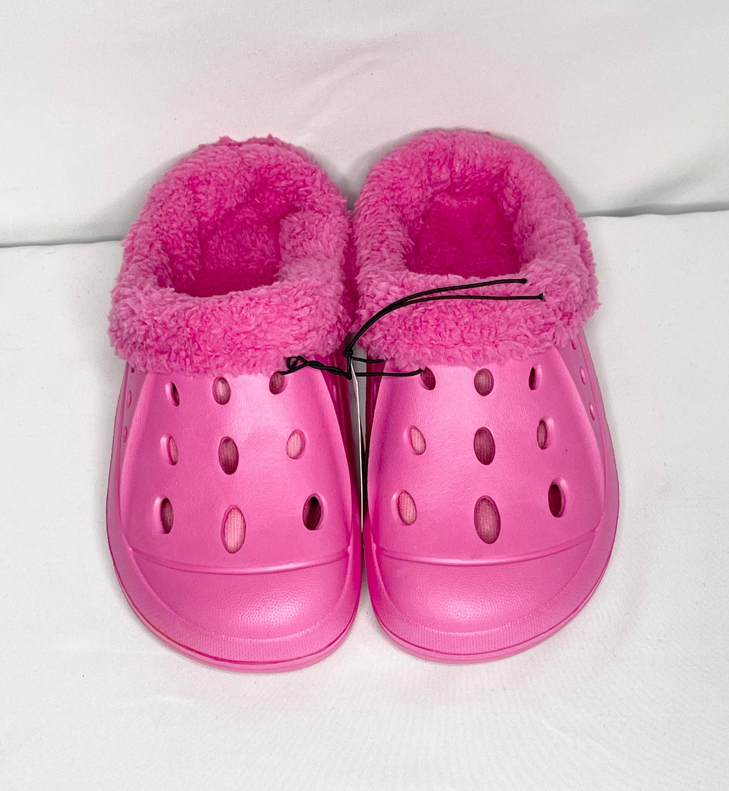 Girls Pink Crocs