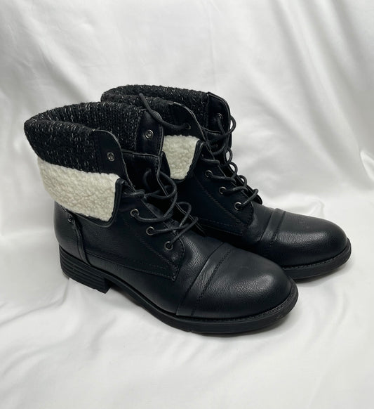 Moda Chics Ankle Combat Boots