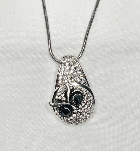 Owl Pendant With 360 Rotating Head